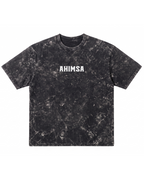 AHIMSA — Oversized Tee (Acid Wash)