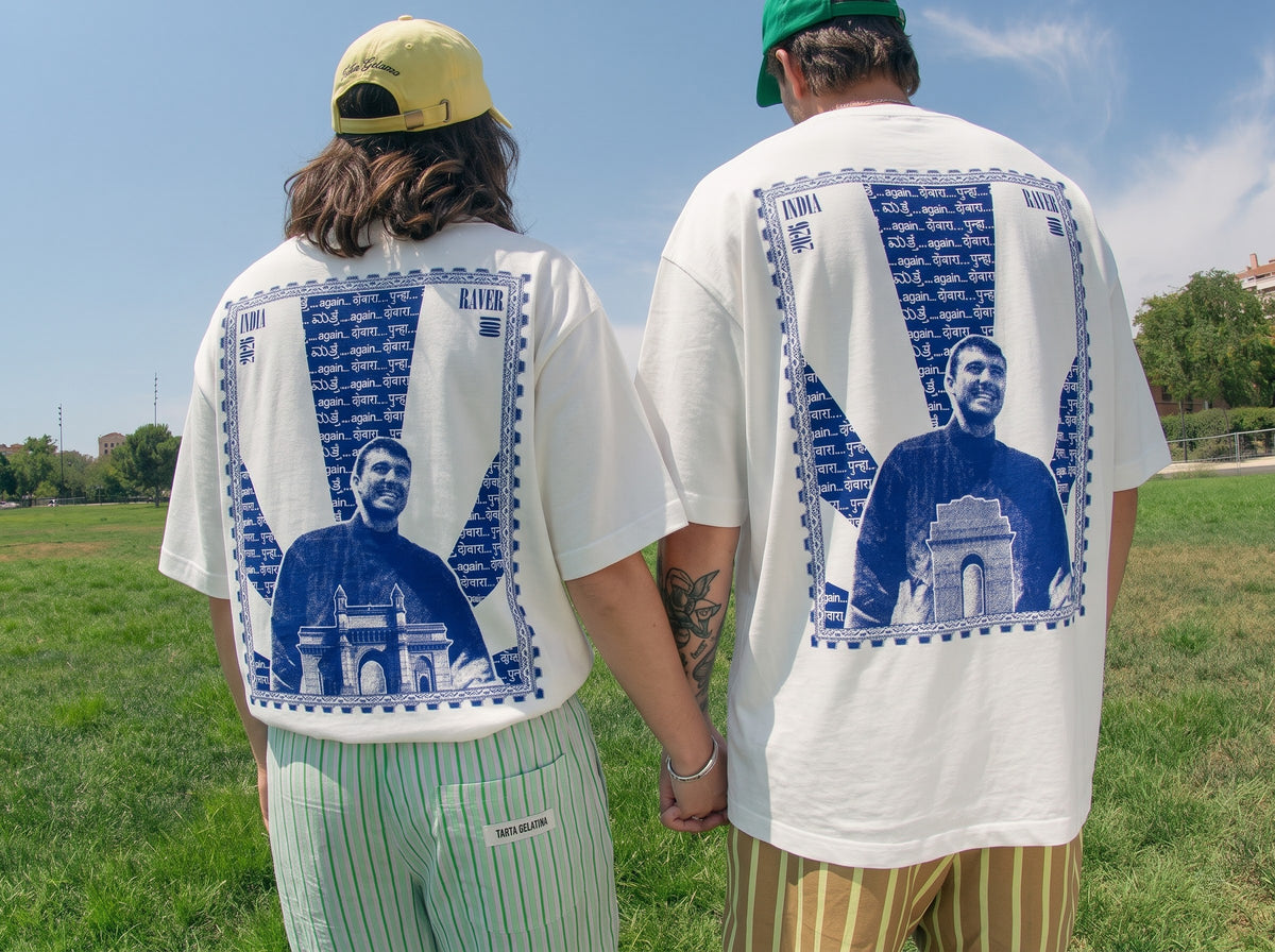 Explore the Fred Again India Tour oversized tees