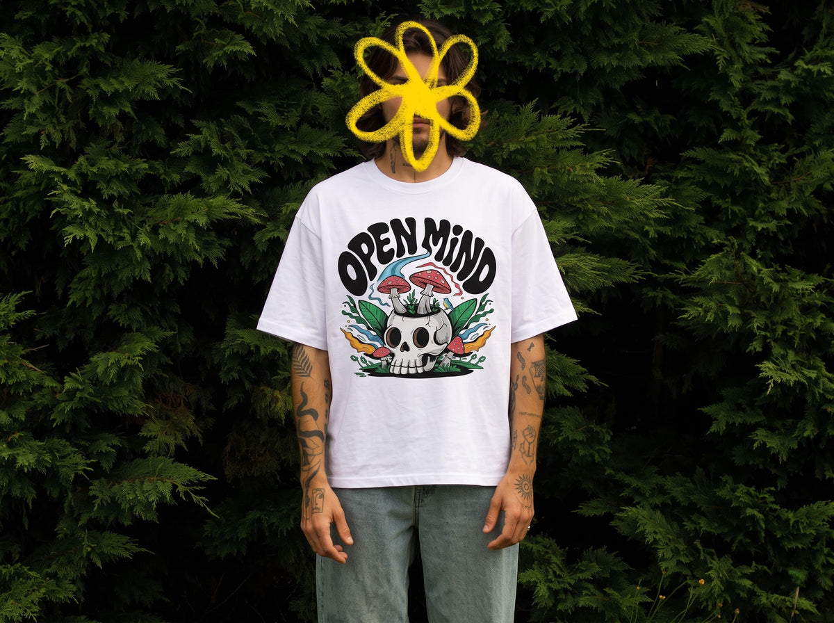 Psychedelic graphics. Oversized energy.